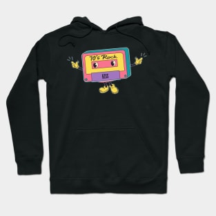 Music cassette man - Kiss With u Hoodie